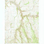 United States Geological Survey Combination Ridge, ID (1990, 24000-Scale) digital map