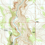 United States Geological Survey Combination Ridge, ID (1990, 24000-Scale) digital map