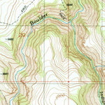 United States Geological Survey Combination Ridge, ID (1990, 24000-Scale) digital map