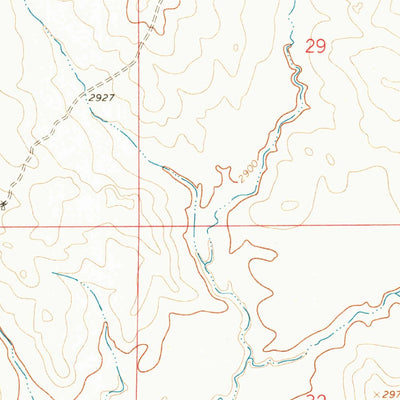 United States Geological Survey Combs Ranch, MT (1965, 24000-Scale) digital map