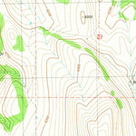 United States Geological Survey Comegys Lake, OR (1981, 24000-Scale) digital map
