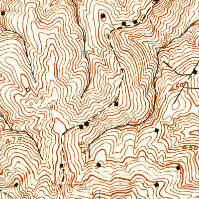 United States Geological Survey Comerio NE, PR (1947, 10000-Scale) digital map