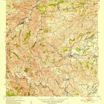 United States Geological Survey Comerio, PR (1953, 30000-Scale) digital map