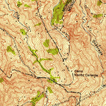 United States Geological Survey Comerio, PR (1953, 30000-Scale) digital map