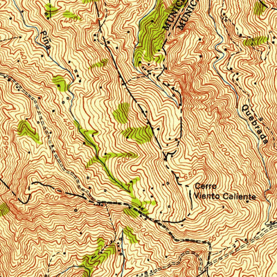 United States Geological Survey Comerio, PR (1953, 30000-Scale) digital map