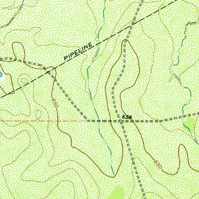 United States Geological Survey Cometa, TX (1974, 24000-Scale) digital map