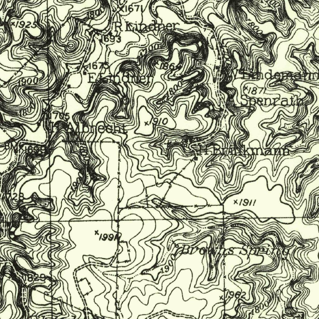 Comfort, TX (1956, 62500-Scale) Map by United States Geological Survey ...