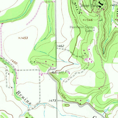 United States Geological Survey Comfort, TX (1964, 24000-Scale) digital map