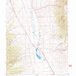 United States Geological Survey Comins Lake, NV (1958, 24000-Scale) digital map
