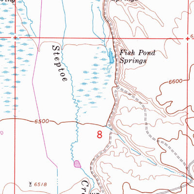 United States Geological Survey Comins Lake, NV (1958, 24000-Scale) digital map