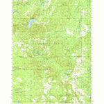 United States Geological Survey Comins, MI (1955, 62500-Scale) digital map