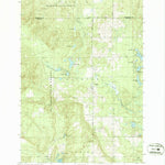 United States Geological Survey Comins, MI (1986, 24000-Scale) digital map