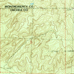 United States Geological Survey Comins, MI (1986, 24000-Scale) digital map