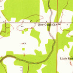 United States Geological Survey Comite, LA (1953, 24000-Scale) digital map
