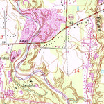 United States Geological Survey Comite, LA (1962, 24000-Scale) digital map