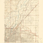 United States Geological Survey Commerce City, CO (1940, 31680-Scale) digital map