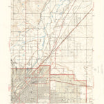 United States Geological Survey Commerce City, CO (1947, 31680-Scale) digital map