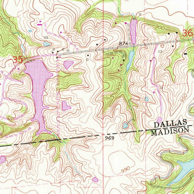 United States Geological Survey Commerce, IA (1965, 24000-Scale) digital map