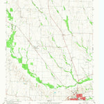 United States Geological Survey Commerce North, TX (1964, 24000-Scale) digital map