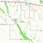 United States Geological Survey Commerce North, TX (1964, 24000-Scale) digital map