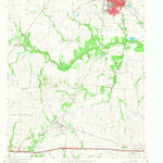 United States Geological Survey Commerce South, TX (1964, 24000-Scale) digital map