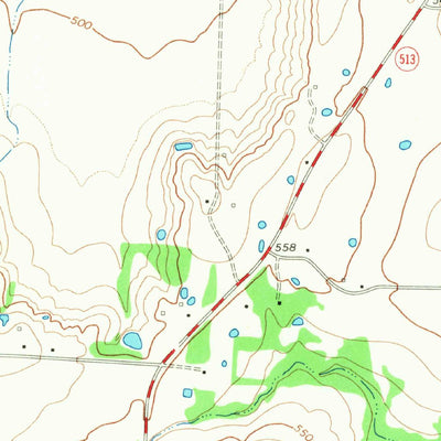 United States Geological Survey Commerce South, TX (1964, 24000-Scale) digital map