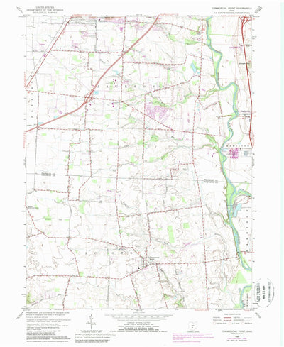 United States Geological Survey Commercial Point, OH (1966, 24000-Scale) digital map
