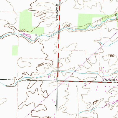 United States Geological Survey Commercial Point, OH (1966, 24000-Scale) digital map