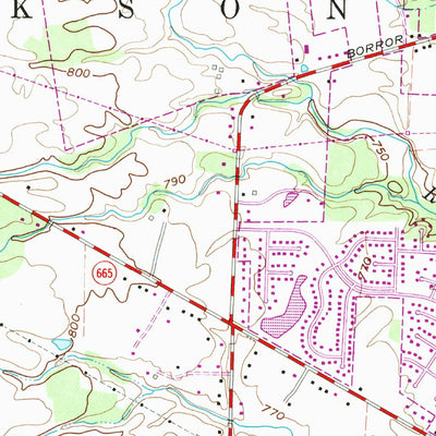 United States Geological Survey Commercial Point, OH (1966, 24000-Scale) digital map