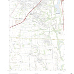 United States Geological Survey Commercial Point, OH (2023, 24000-Scale) digital map