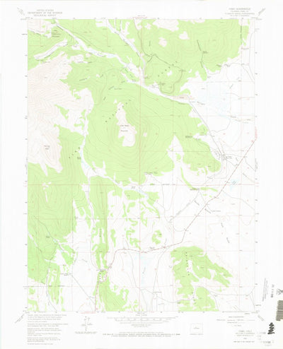 United States Geological Survey Como, CO (1957, 24000-Scale) digital map