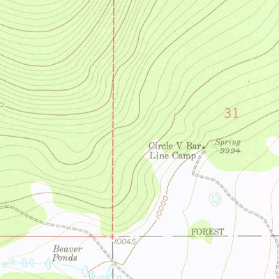 United States Geological Survey Como, CO (1957, 24000-Scale) digital map