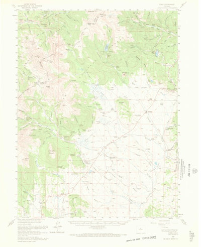 United States Geological Survey Como, CO (1958, 62500-Scale) digital map