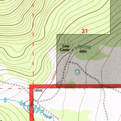 United States Geological Survey Como, CO (1994, 24000-Scale) digital map