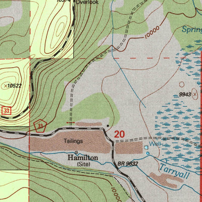 United States Geological Survey Como, CO (1994, 24000-Scale) digital map