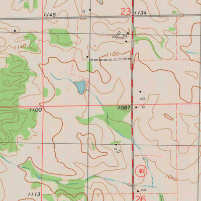 United States Geological Survey Como Creek, WI (1975, 24000-Scale) digital map