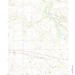 United States Geological Survey Como East, WY (1971, 24000-Scale) digital map