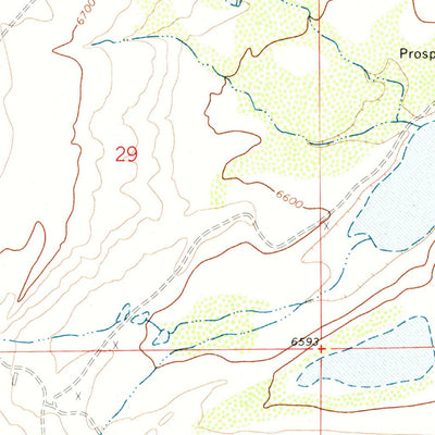 United States Geological Survey Como East, WY (1971, 24000-Scale) digital map