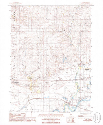 United States Geological Survey Como, IL (1985, 24000-Scale) digital map