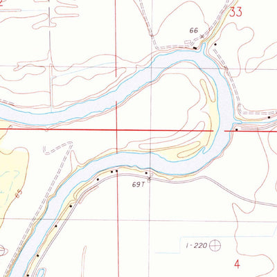 United States Geological Survey Como, LA (1983, 24000-Scale) digital map