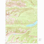 United States Geological Survey Como Peaks, MT (1964, 24000-Scale) digital map