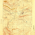 United States Geological Survey Como Ridge, WY (1918, 62500-Scale) digital map
