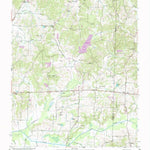 United States Geological Survey Como, TN (1957, 24000-Scale) digital map