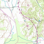 United States Geological Survey Como, TN (1957, 24000-Scale) digital map