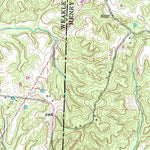 United States Geological Survey Como, TN (1957, 24000-Scale) digital map