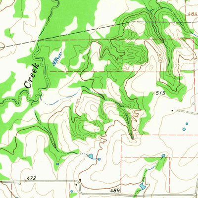 United States Geological Survey Como, TX (1964, 24000-Scale) digital map