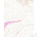 United States Geological Survey Como West, WY (1971, 24000-Scale) digital map