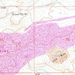 United States Geological Survey Como West, WY (1971, 24000-Scale) digital map