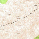 United States Geological Survey Comobabi, AZ (1937, 62500-Scale) digital map
