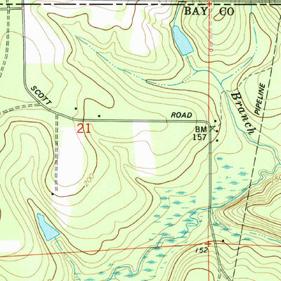 United States Geological Survey Compass Lake, FL (1994, 24000-Scale) digital map